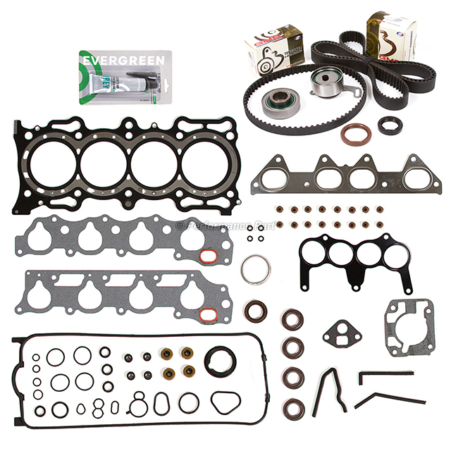HS9958PT2 Head Gasket Set Timing Belt Kit Fit 94-97 Honda Acura Accord CL 2.2L SOHC F22B1