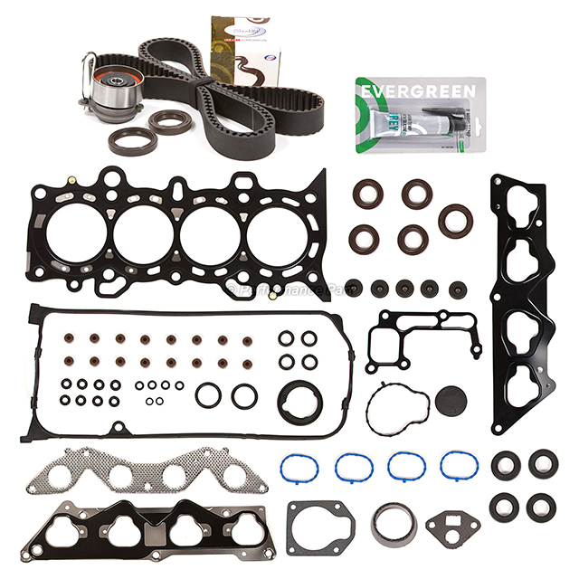 HS26236PT-2, 032-2954 Head Gasket Set Timing Belt Kit Fit 01-05 Honda Civic 1.7 D17A2 D17A6