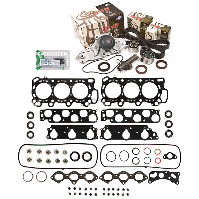 HS26196PT Head Gasket Set Timing Belt Kit Water Pump Fit 97-99 Honda Accord Acura CL J30A1