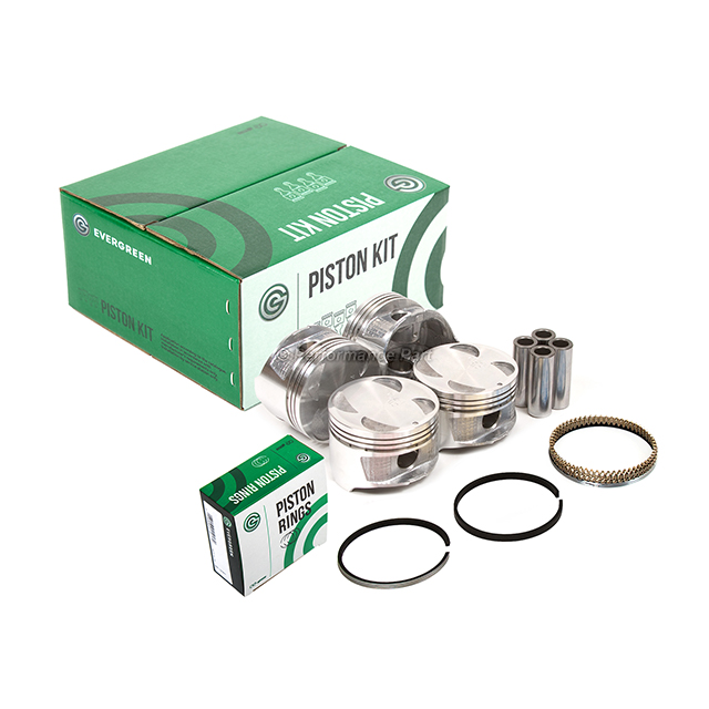 10-714 Pistons w/ Rings for 93-97 Geo Prizm Toyota Corolla 1.6L DOHC 4AFE 16V