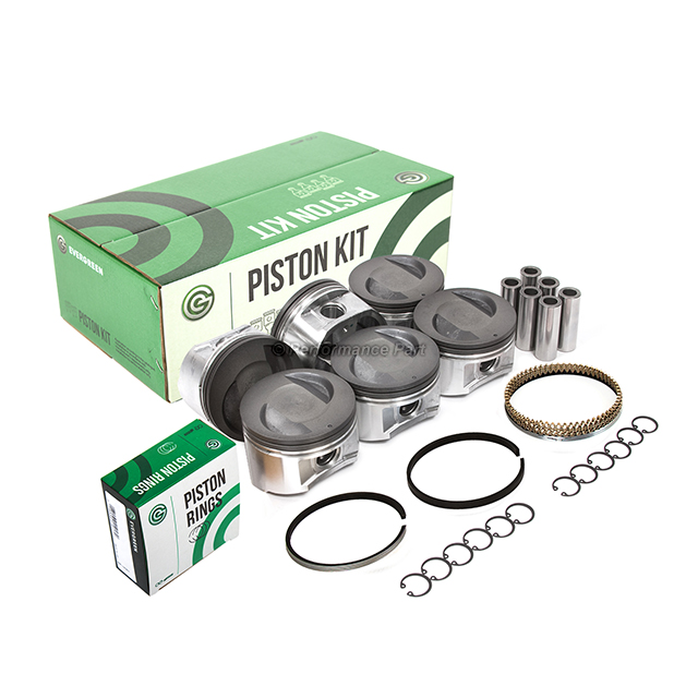 Pistons w/ Rings for 96-04 Infiniti QX4 Nissan Frontier Xterra 3.3