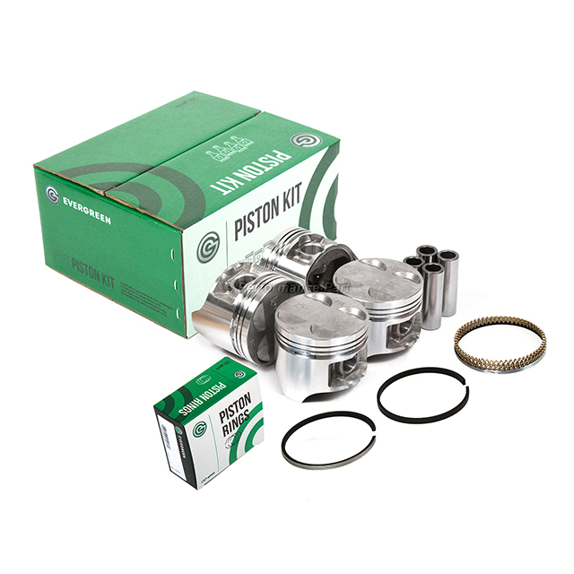 10-518 Pistons w/ Rings for 88-95 Honda Civic Del Sol CRX 1.5 D15B1 D15B2 D15B7