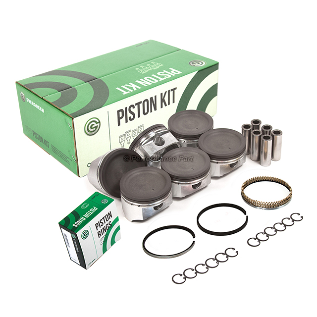  Pistons w/ Rings for 01-06 Suzuki Grand Vitara XL-7 2.7L DOHC 24V H27A