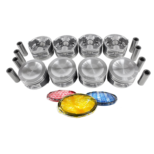  Pistons w/ Rings for 91-00 Ford 4.6L V8 SOHC 16v N/R