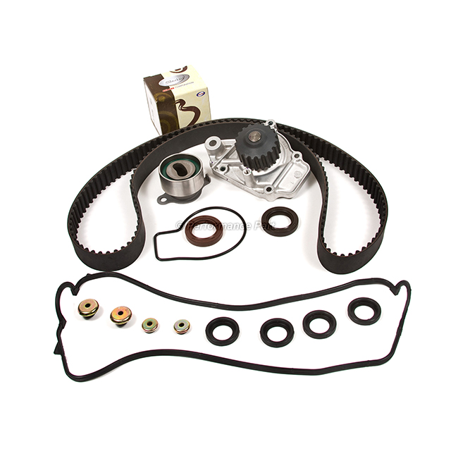14400-PM3-004, 14510-PM7-004, 19200-P01-004, TS26143, ITM143 Timing Belt Kit Water Pump Fit Kit 88-95 Honda Civic CRX 1.5 D15B1 D15B2 D15B7