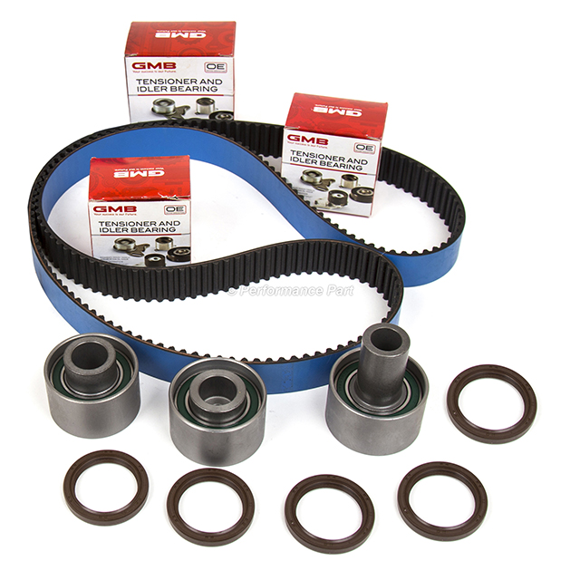 13028-45P86, 13077-F6510, 13077-F6200, 13070-45V04, 13028-16V00, 13077-F6511, 13077-F6200, 13077-F6510 Timing Belt Kit for 90-96 Infiniti Nissan 300ZX Turbo 3.0L VG30DE VG30DETT