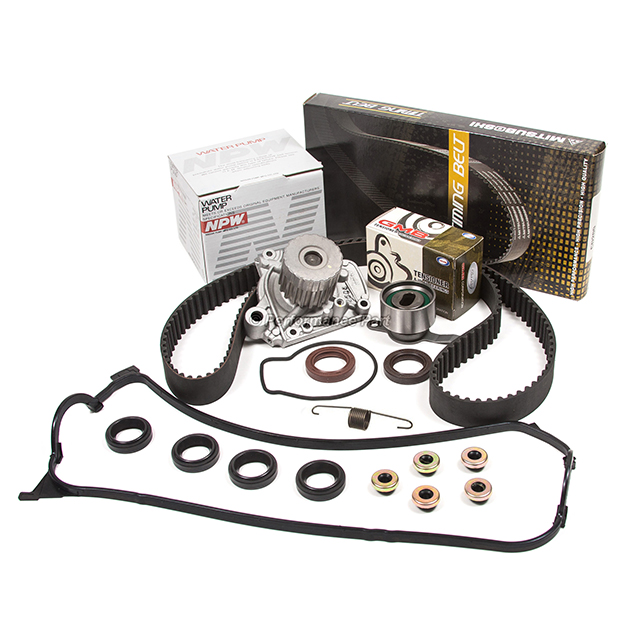 14400-P28-004, 14520-P2A-305, 19200-P2A-A01 Timing Belt Kit Water Pump for 96-00 Honda Civic D16Y7 D16Y8