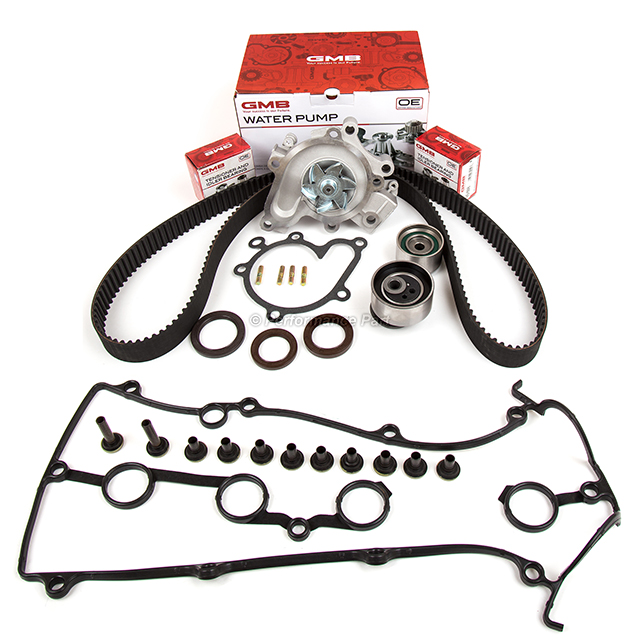 FSY1-12-205, FS01-12-730A, 8AG9-15-010, TS26228, ITM228 Timing Belt Kit Water Pump Fit Mazda Protege FS 2.0L DOHC