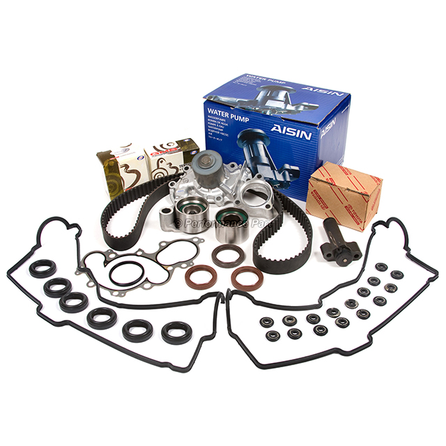 13568-YZZ03, 13503-62040, 13505-62070, 13540-62021, 16100-69535, TS26271, ITM271 Timing Belt Kit Water Pump Cover Gasket Fit Toyota 4Runner Tundra Tacoma 5VZFE
