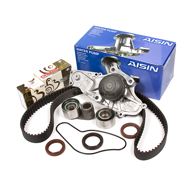 14400-P8A-A02, 14550-PGE-A01, 14510-PGE-A01, 19200-P8A-A02 Timing Belt Kit Water Pump Fit 97-04 Honda Acura J30A1 J32A1 J32A2 J35A3 J35A4