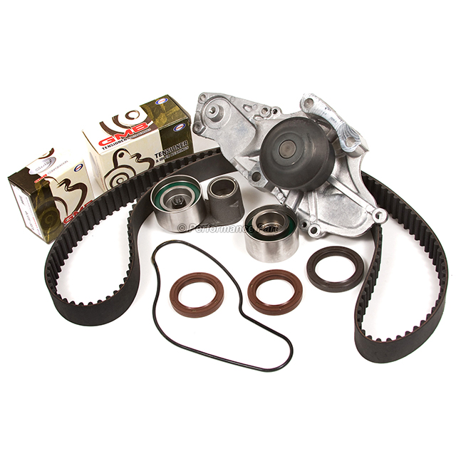 14400-P8A-A02, 14550-PGE-A01, 14510-PGE-A01, 19200-P8A-A02 Timing Belt Kit Water Pump Fit Acura CL TL MDX Honda Accord J30A1 J32A J35A