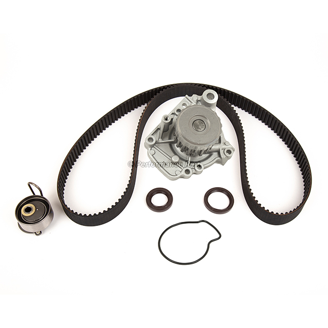 14400-PMM-A02, 14520-PLC-335, 19200-PLM-A01, TS26312, ITM312 Timing Belt Kit Water Pump Fit 01-05 Honda Civic VTEC 1.7L D17A