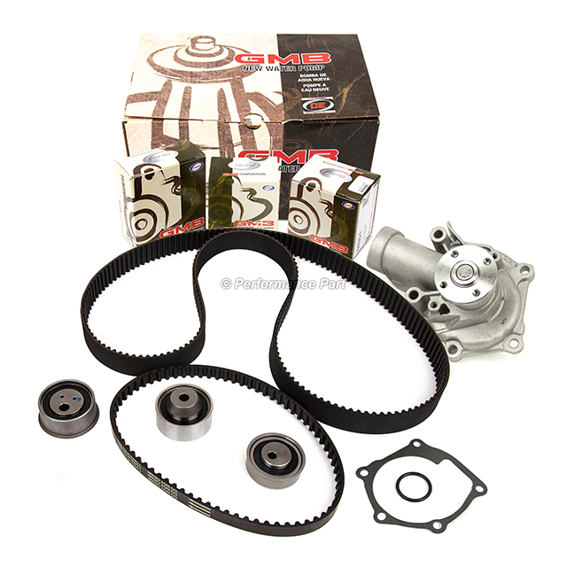 MR994968, MR984778, MR984375, MN137247, MD352473, 1300A066 Timing Belt Kit Water Pump for 04-07 Mitsubishi Galant Outlander Eclipse 4G69