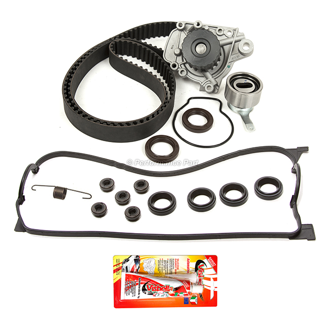 14400-P28-004, 14520-P2A-305, 19200-P2A-A01 Timing Belt Kit Water Pump Gasket for 96-00 Honda Civic 1.6  D16Y5 D16Y7 D16Y8