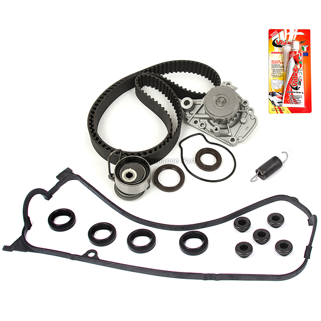 14400-PMM-A02, 14520-PLC-335, 19200-PLM-A01 Timing Belt Kit Water Pump Gasket for 01-05 Honda Civic VTEC D17A1 D17A2 A6 A7