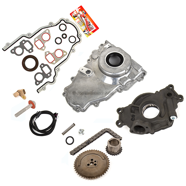 12646386, 12552953, 12576407, 12556582, 12678151, TS33210, TCS45993 LS9 LS7 LS2 Cam Swap to LS1 LQ4 LQ9 Timing Kit Cover High Performance Oil Pump