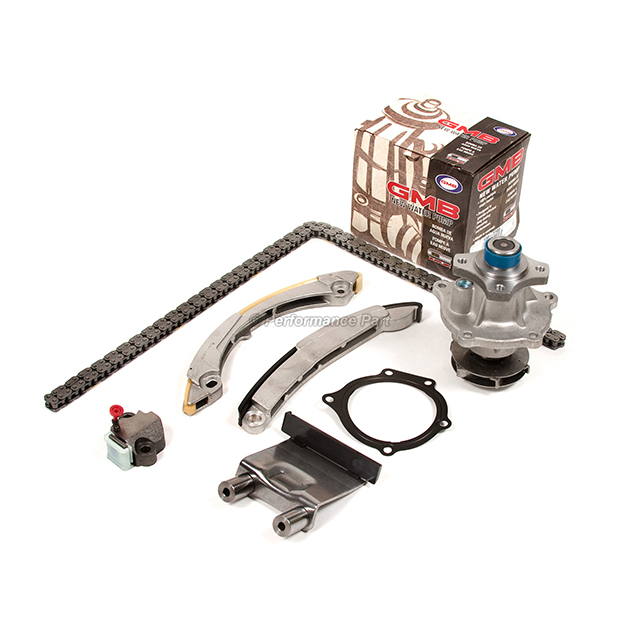 12571725, 12568766, 12575159, 12598504, 24100362, 24100061, 12620226 Timing Chain Kit w/o Gears Water Pump for 02-07 Chevrolet GMC Isuzu 2.8 3.5 4.2