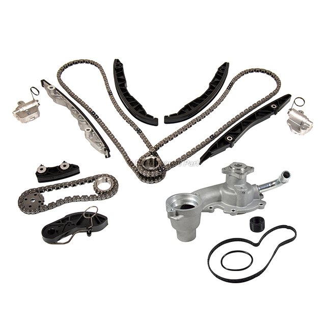 JT4Z-6268-A, FT4Z-6306-A, FT4Z-6306-B, FT4Z-6L266-A, FT4Z-6L266-B, FT4Z-6K255-A, FT4Z-6B274-A, FT4Z-6B274-C, FT4Z-6A895-A, FT4Z-6652-A, FT4Z-6K254-A, FT4Z-6M256-A Timing Chain Kit Water Pump Fit 15-17 Ford F150 Edge Lincoln 2.7 Turbo