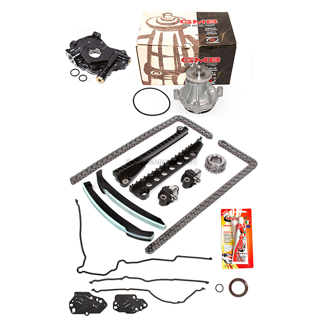5L3Z-6268-A, XL3Z-6306-AA, F85Z-6K255-AA, 4L3Z-6M256-AA, F85Z-6M274-AA, 2L1Z-6K297-AA Timing Chain Oil Pump Water Pump Cover Gasket Fit 10-14 Lincoln Ford F150 5.4 3V