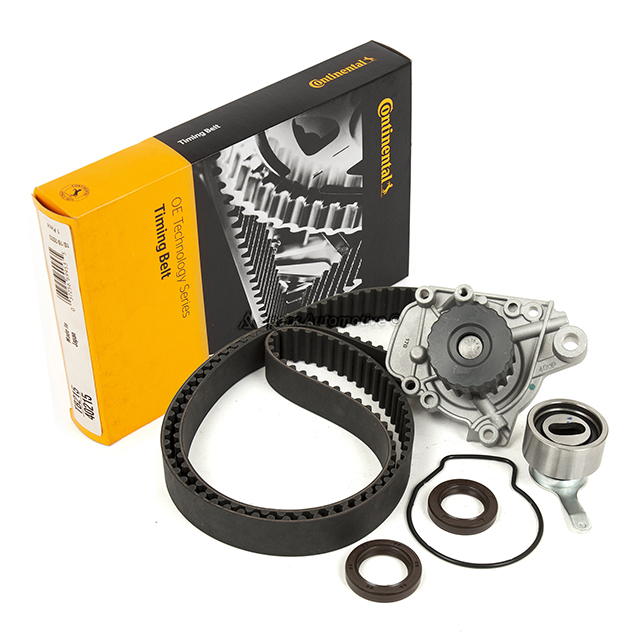 14400-P28-004, 14520-P2A-305, 19200-P2A-A01 Timing Belt Kit Water Pump Fit 96-00 Honda Civic Del Sol 1.6  D16Y5 D16Y7 D16Y8