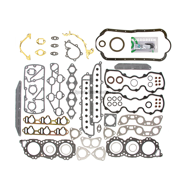 Full Gasket Set Pistons Bearings Fit 84-86 Nissan Maxima 300ZX 3.0L SOHC VG30 - Bild 7 von 12