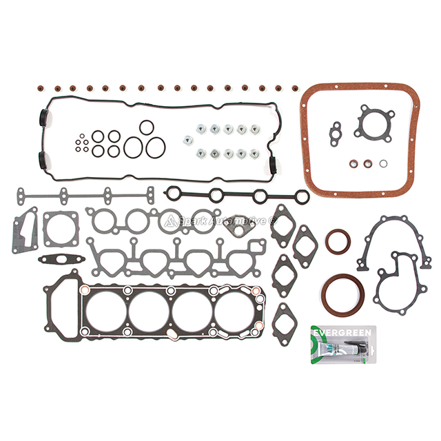 Full Gasket Set Pistons Bearings Fit 98-01 Nissan Altima DOHC KA24DE - Picture 7 of 12