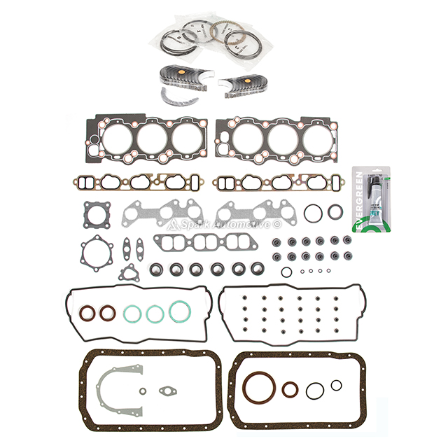 HS9656PT, CS9656 Full Gasket Set Bearings Rings Fit 1989-1991 Lexus ES250 Toyota Camry 2.5L