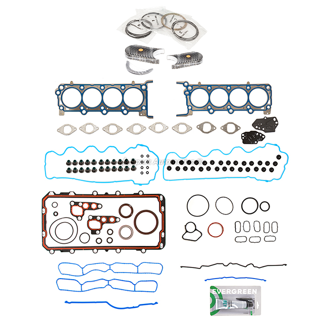 HS26306PT-3, HS26306PT-4, CS9790 Full Gasket Set Bearings Rings Fit 07-10 Ford Explorer Mercury Sport Trac 4.6L