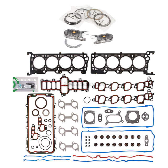 HS9790PT-10, CS9790-5 Full Gasket Set Bearings Rings Fit 01 Ford Mustang 4.6L DOHC