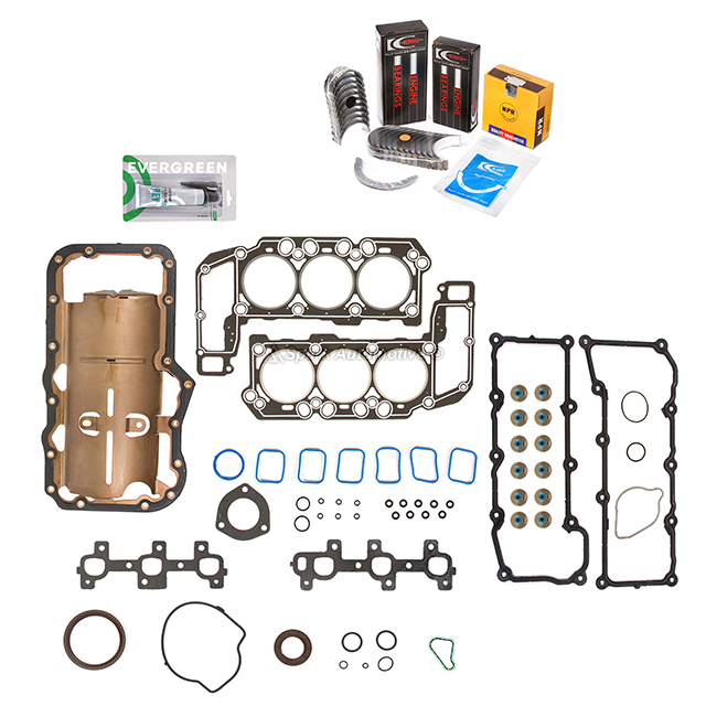 HS26229PT, CS26229, SWC10002 Full Gasket Set Bearings Rings Fit 2002-2005 Dodge Jeep 3.7L