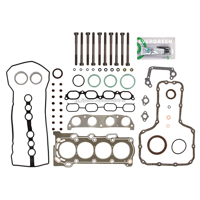 HS26158PT, HS26158PT-1, HS26158PT-2, CS26158, ES71066 Full Gasket Set Head Bolts Fit 98-08 Toyota Celica GT Corolla Matrix XR 1ZZFE