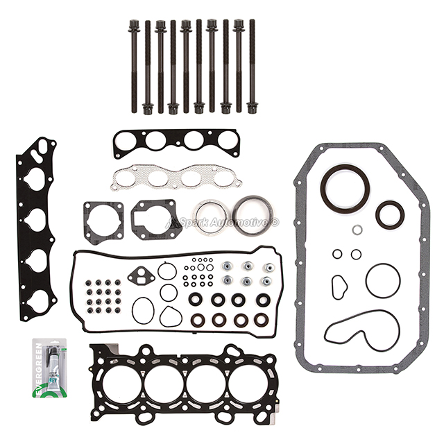 HS26337PT, CS26243 Full Gasket Set Head Bolts Fit Acura TSX Honda Accord CR-V Element K24Z1 K24A2