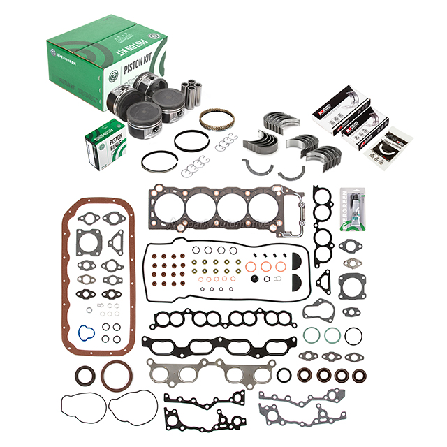 11-745, HS9465PT-2, HS9465PT-3, CS9465 Full Gasket Set Pistons Bearings Fit 95-04 Toyota Tacoma 2.4L DOHC 2RZFE