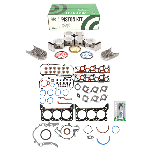 Juego completo de cojinetes de pistones de junta ajuste 05-08 Ford E150 E250 F150 4.2 - Imagen 2 de 12