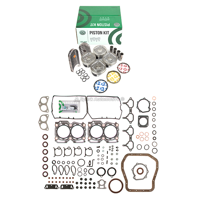 Full Gasket Set Pistons Bearings Fit 91-01 Ford Ranger Aerostar Mazda B3000 3.0 - Foto 2 di 12