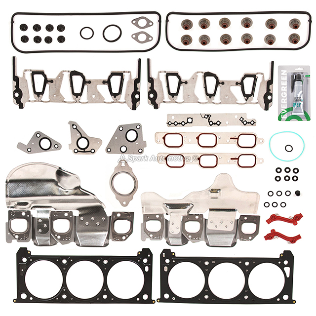 Juego de juntas de cabezal ajuste 06-11 Buick Chevrolet Pontiac Saturn 3.5 y 3.9 OHV 12V - Imagen 2 de 12