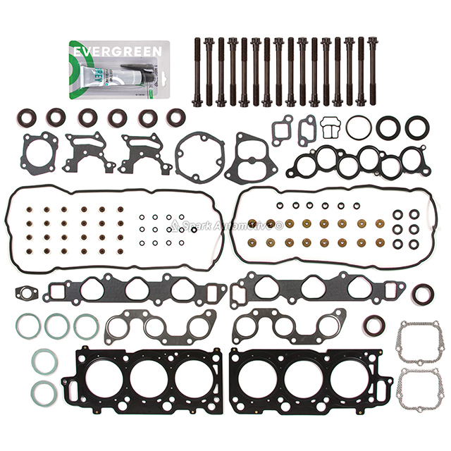 HS9592PT, HS9295PT-1, HS9592PT-2, ES71036 Head Gasket Bolts Set Fit 99-06 Toyota Sienna Highlander Lexus 3.0 DOHC 1MZFE