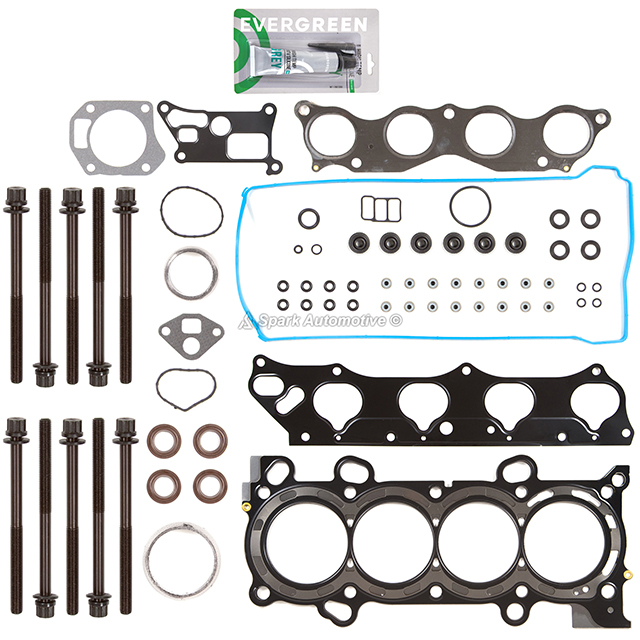 HS26404PT, ES71333 Head Gasket Bolts Set Fit 06-09 Acura CSX Honda Civic 2.0 DOHC K20Z2 K20Z3