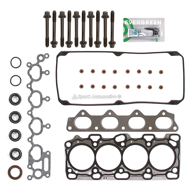 HS26172PT, ES71177 Head Gasket Bolts Set Fit 99-05 2.4 Dodge Stratus Mitsubishi Chrysler 2.4 4G64