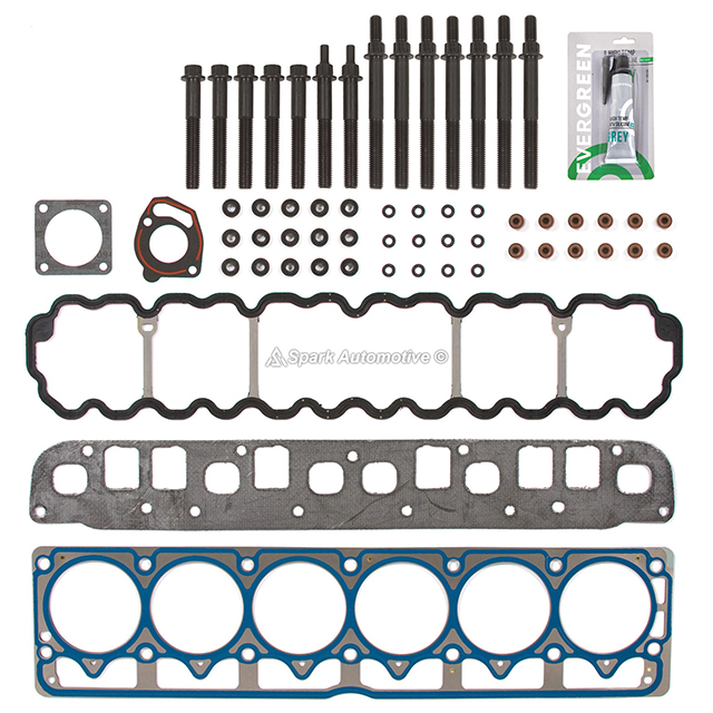 HS26211PT, ES71102 Head Gasket Bolts Set Fit 04-06 Jeep Grand Cherokee Wrangler 4.0 OHV VIN S, V