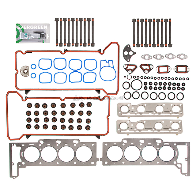 HS26150PT-3, ES72187 Head Gasket Bolts Set Fit 02-03 Cadillac Deville ElDorado Seville Pontiac 4.6