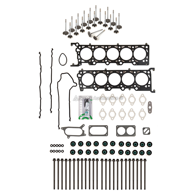 HS26162PT, ES72798-1 Head Gasket Bolts Set Fit 97-02 Ford Excursion F-250 F-350 E-350 6.8L SOHC