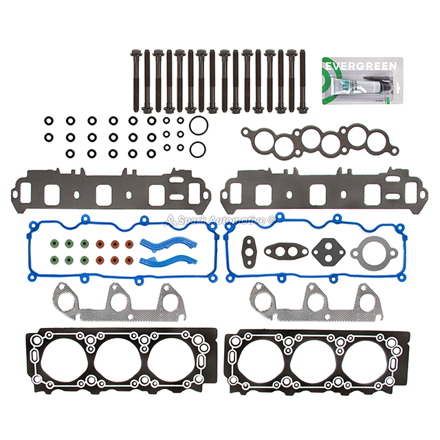 HS9902PT, HS9902PT-3, HS9902PT-4, ES72174 Head Gasket Bolts Set Fit 99-01 Ford Ranger Aerostar Mazda B3000 3.0 OHV V6