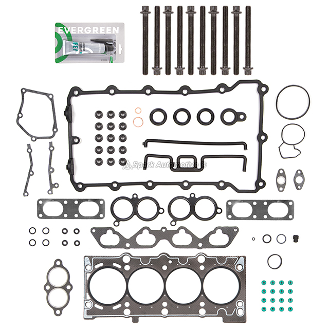 HS26253PT, ES72838 Head Gasket Bolts Set Fit 96-99 BMW 318i 318is 318ti Z3 1.9L DOHC 16V M44