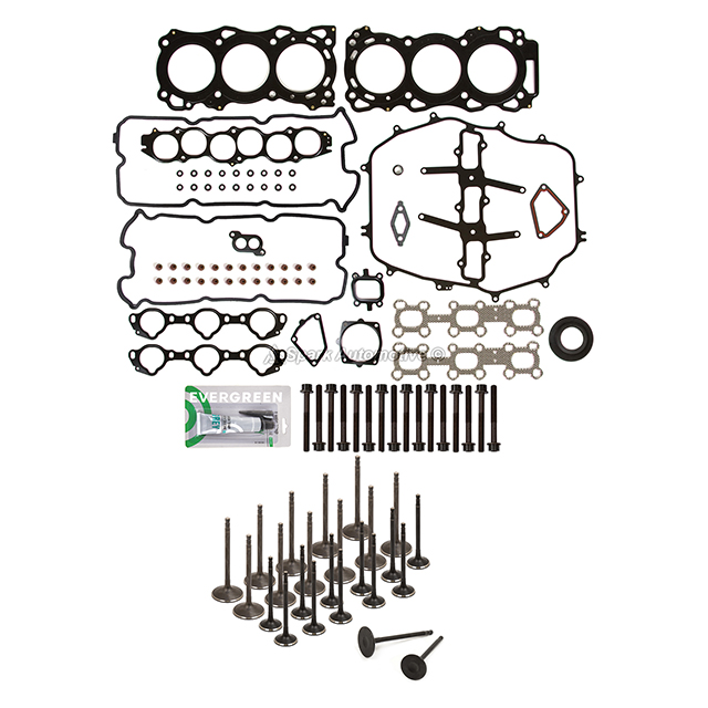 Aazon.co: Exhaust Valves Set of (12) copatible with Acura Honda 3.2