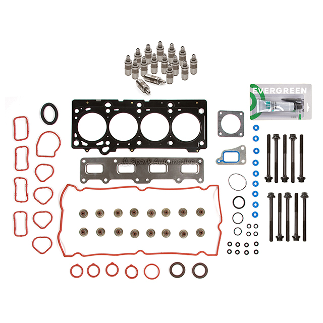 HS26202PT-3, ES71028 Head Gasket Set Bolts Lifters Fit 05-09 Chrysler PT Cruiser Jeep Wrangler 2.4L