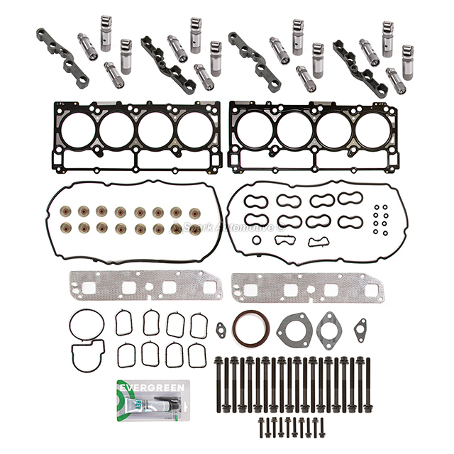 HS26284PT, HS26284PT-1, ES72200 Head Gasket Set Bolts MDS Lifters Fit 05-08 Dodge Ram Chrysler Jeep 5.7 HEMI