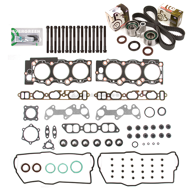 HS9656PT, ES72168 Head Gasket Set Timing Belt Kit Fit 88-91 Toyota 2.5L DOHC 24v 2VZFE
