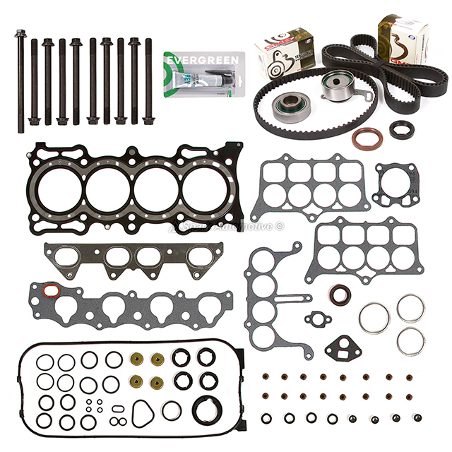 HS9958PT Head Gasket Set Timing Belt Kit Fit 94-97 Honda Accord 2.2 F22B2 F22B6