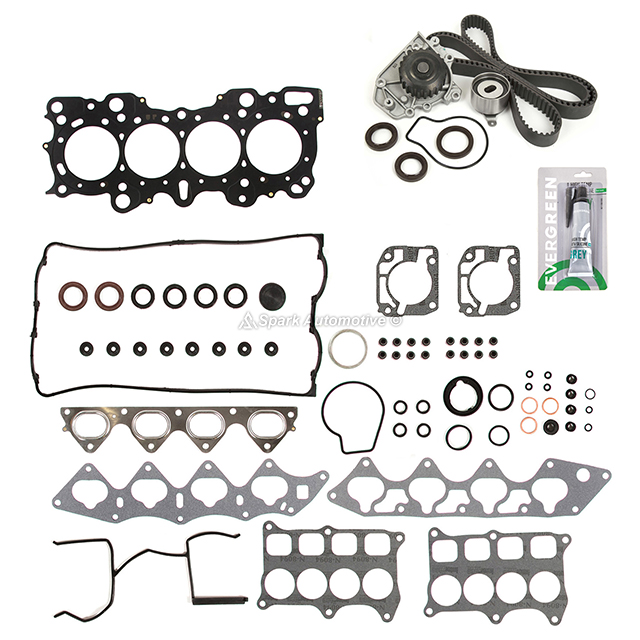 HS9274PT, HS9274PT-1, HS9274PT-2 Head Gasket Set MLS Timing Belt Kit Fit 96-00 Honda Civic Si Del Sol 1.6L B16A2